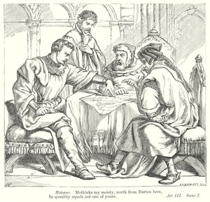 König Heinrich IV. Teil I (Gravur) von Henry Courtney (after) Selous