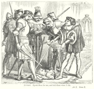 König Heinrich VI. Teil III (Gravur) von Henry Courtney (after) Selous