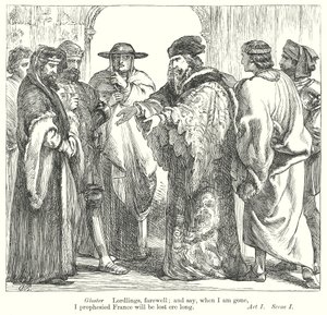 König Heinrich VI. Teil II von Henry Courtney (after) Selous