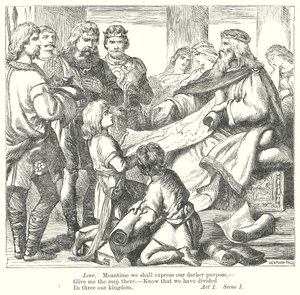 König Lear von Henry Courtney (after) Selous