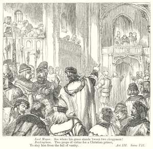 König Richard III. (Gravur) von Henry Courtney (after) Selous