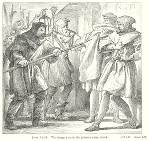 Viel Lärm um nichts (Gravur) von Henry Courtney (after) Selous