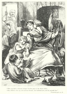 Die ausgezeichnete Frau (Gravur) von Henry Courtney (after) Selous