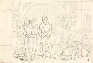 Illustration zu Pilgerreise, 10. (Der Pilger in der Rüstung) von Henry Courtney Selous