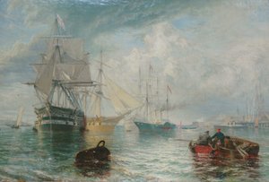 Die Lords der Admiralität besuchen Sheerness