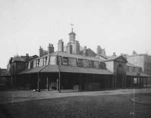 Das Oxford Market House, Great Titchfield Street, nördlich der Oxford Street, ca. 1880 von Henry Dixon