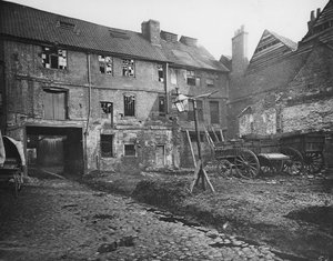 White Hart Inn Yard, Southwark, um 1881