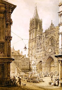 Kathedrale von Rouen, Westfront