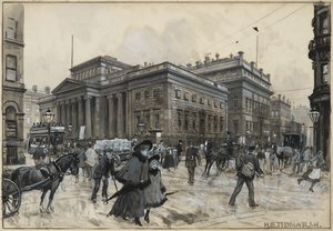 Die Kunstgalerie, Mosley Street, und das Atheneum