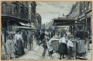 Der Alte Marktplatz von Henry Edward Tidmarsh