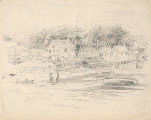 Blick auf Provincetown von Henry Farrer