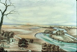 Gasthaus am Illinois River, 1842