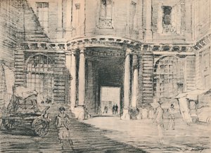 Doppelt gesäumt mit verlassenen Palästen, ca. 1927 von Henry Franks Waring