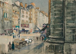 Die Revolutionsstraße von Saint-Antoine, um 1927 von Henry Franks Waring