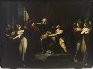Lear verbannt Cordelia