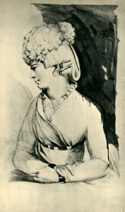 Porträt einer Frau, spätes 18. - frühes 19. Jahrhundert, 1943 von Johann Heinrich Füssli
