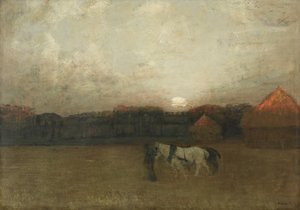 Das Stoppelfeld, um 1909