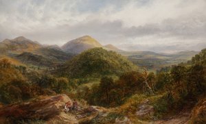 Das britische Lager und Herefordshire Beacon, 1872