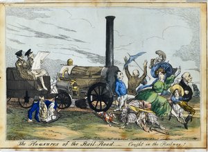 Vergnügen der Eisenbahn - Gefangen in der Eisenbahn von Henry Heath