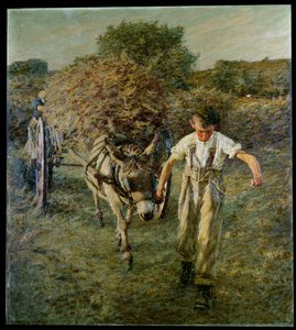 Der Heuwagen, ca. 1889 von Henry Herbert La Thangue