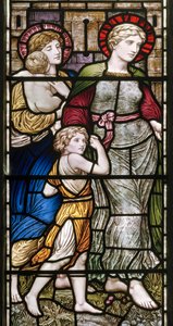 Buckland, St. Maria, Die Barcote-Kapelle, Nächstenliebe, 1889