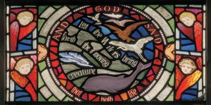 Lass die Wasser hervorkommen (Detail) von Henry Holiday
