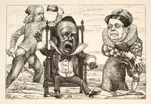 So groß war seine Angst, dass seine Weste weiß wurde, veröffentlicht 1876 von Henry Holiday