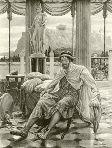 Timon von Athen (Gravur) von Henry Holiday