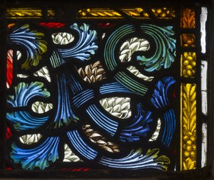 Westminster, St. Margareta, Muster (Detail), 1883 von Henry Holiday