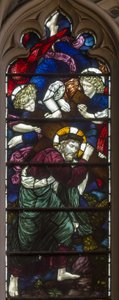 Westminster, St Margaret, James Powell & Sons, Henry Holiday, Die Passion Christi, 1883