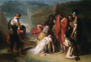 Lear und Cordelia, ca. 1820