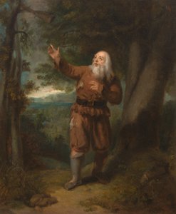 Mr. Hackett in der Rolle von Rip Van Winkle