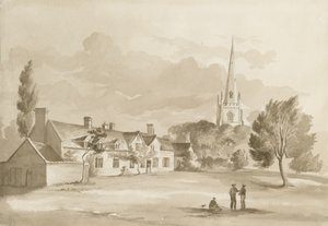 Brewood Kirche von Henry James Noyes