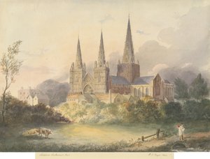 Lichfield Kathedrale - Westansicht