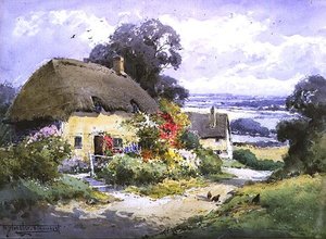 Eine Gasse in Surrey von Henry John Sylvester Stannard