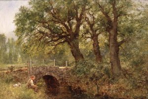 Ein junger Fischer von Henry John Yeend King