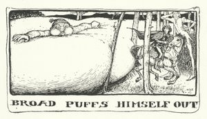 Broad bläst sich auf (Gravur) von Henry Justice Ford