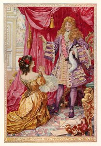 Marie Louise bittet den König von Henry Justice Ford