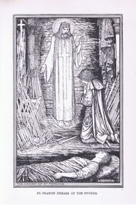 St. Franziskus träumt von den Schwertern, 1912 von Henry Justice Ford