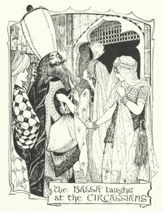 Der Bassa lacht über die Tscherkessen von Henry Justice Ford