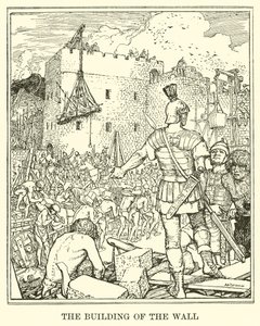 Der Bau der Mauer von Henry Justice Ford
