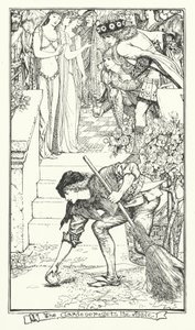 Der Gärtner bekommt den Apfel von Henry Justice Ford