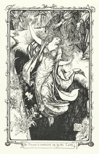 Die Prinzessin wird von der Erde verschlungen von Henry Justice Ford