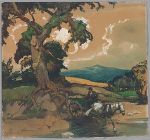 Die Furt von Henry Keller