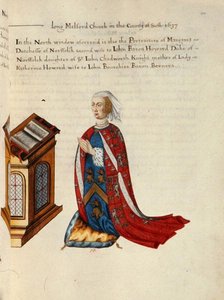 Margaret, zweite Frau von John Howard, Baron Howard, Herzog von Norfolk