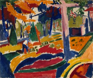 Garten, ca. 1915