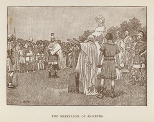 Das Martyrium des Anicetus von Henry Marriott (after) Paget