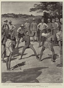Kampagne in Südafrika, eine Freizeitstunde von Henry Marriott Paget
