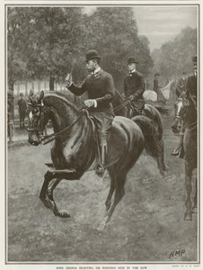 König Georgs täglicher Ausritt im Hyde Park von Henry Marriott Paget
