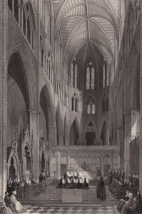 Weihe von Kolonialbischöfen in der Westminster Abbey, London
